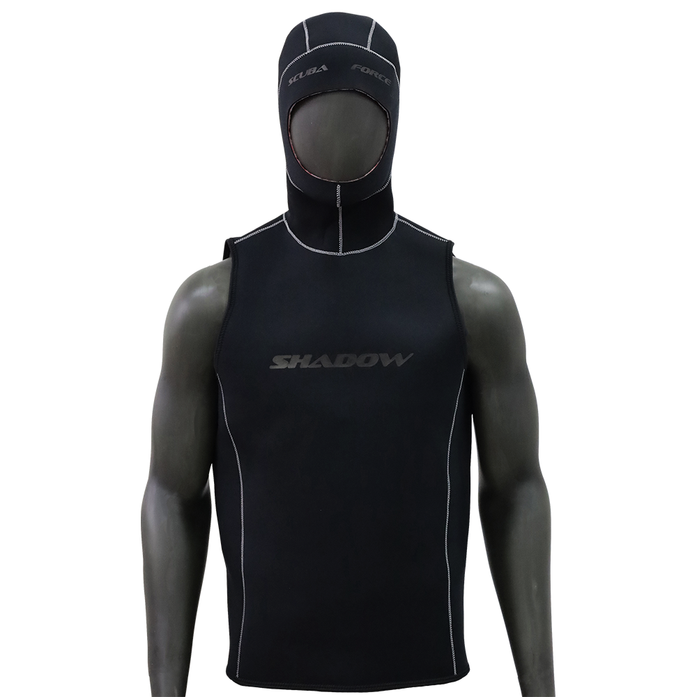 Scubaforce Neoprenweste mit Kopfhaube für Kaltwasser