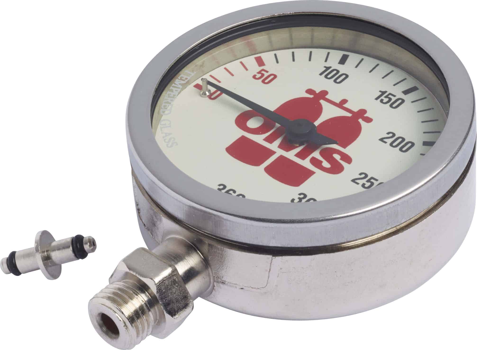 OMS Finimeter Master 63 mm Hochdruckmanometer bis 300 bar